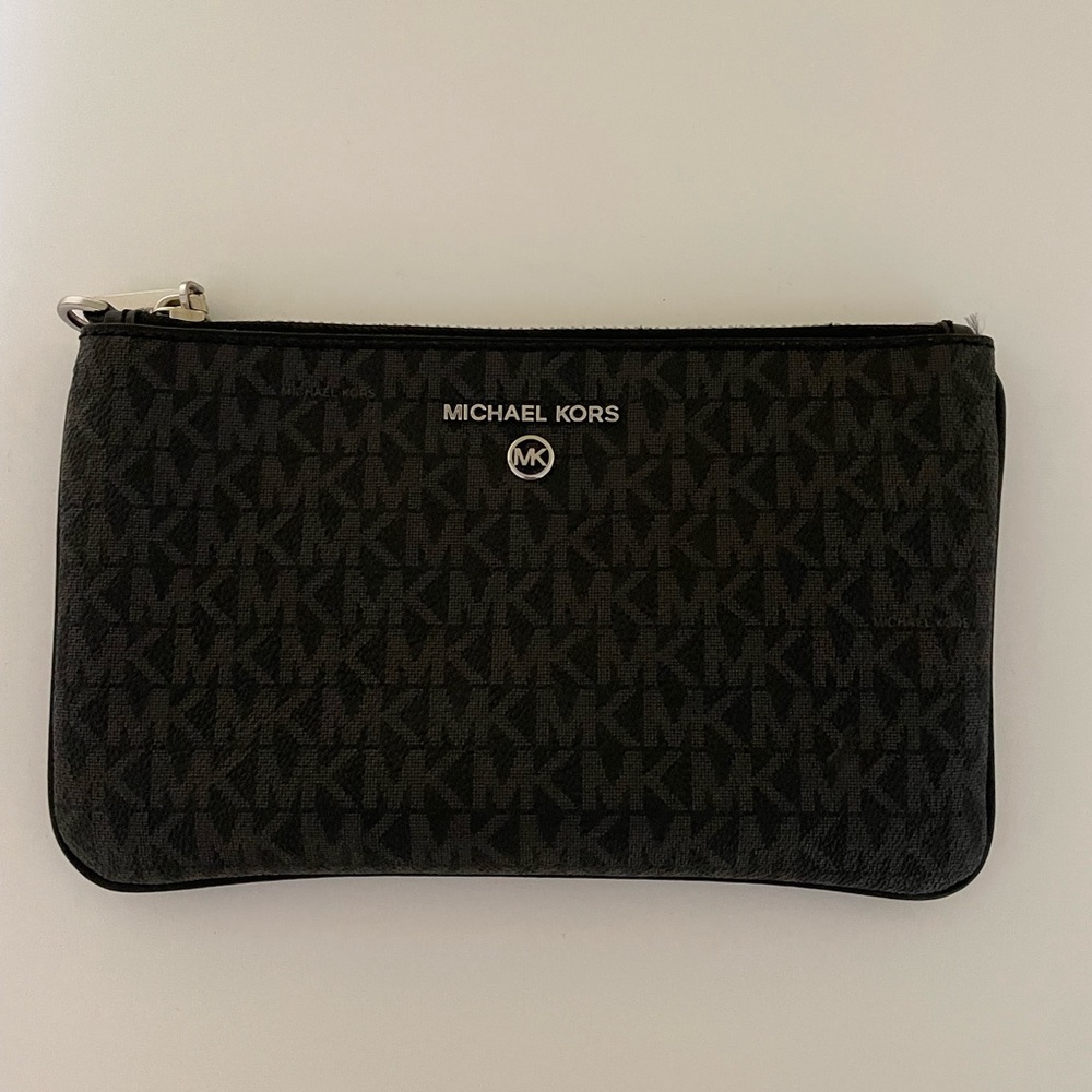 Michael Kors Black Wristlet